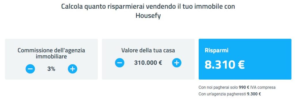 Risparmia con Housefy