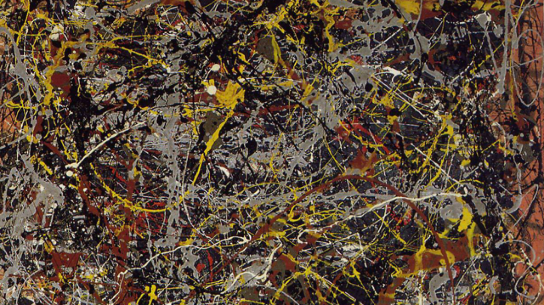 Jackson Pollock cuadros abstractos