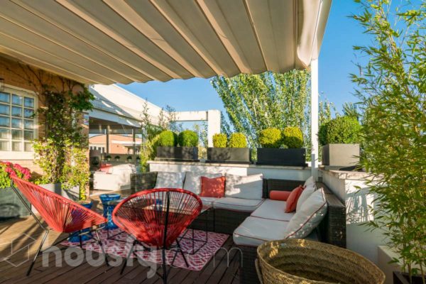 Casa con terraza en Valdemarín