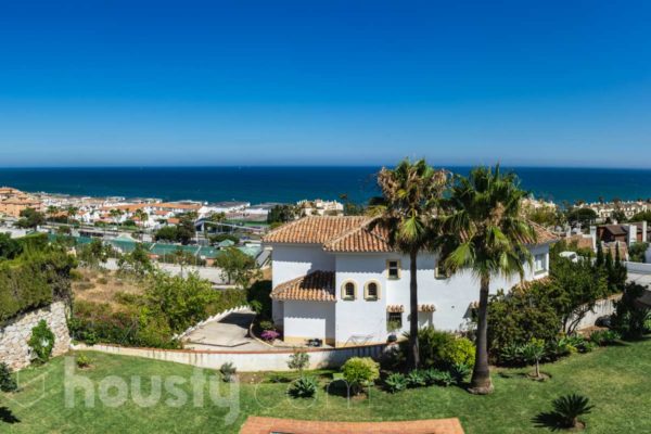 Casa frente al mar en Mijas