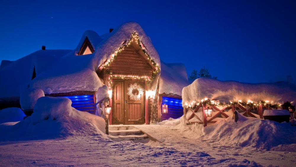 casa de papa noel