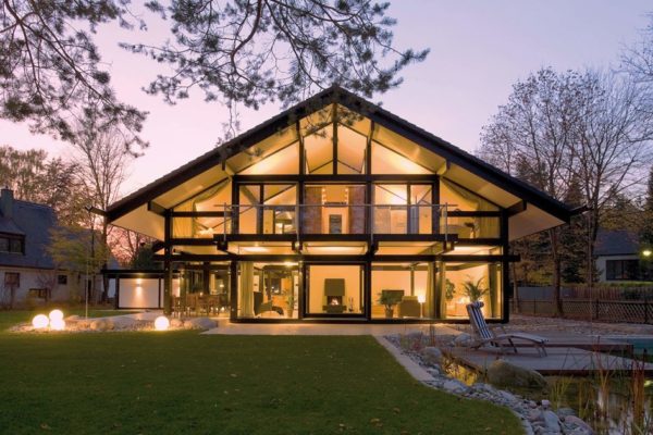 Casa de lujo prefabricadas de Antonio Banderas. Fuente: Arquitectura y diseño