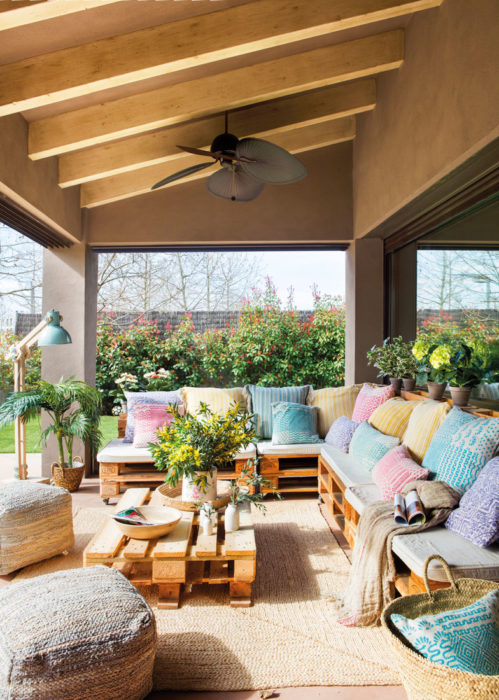decoración terraza