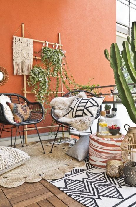 decoración terraza
