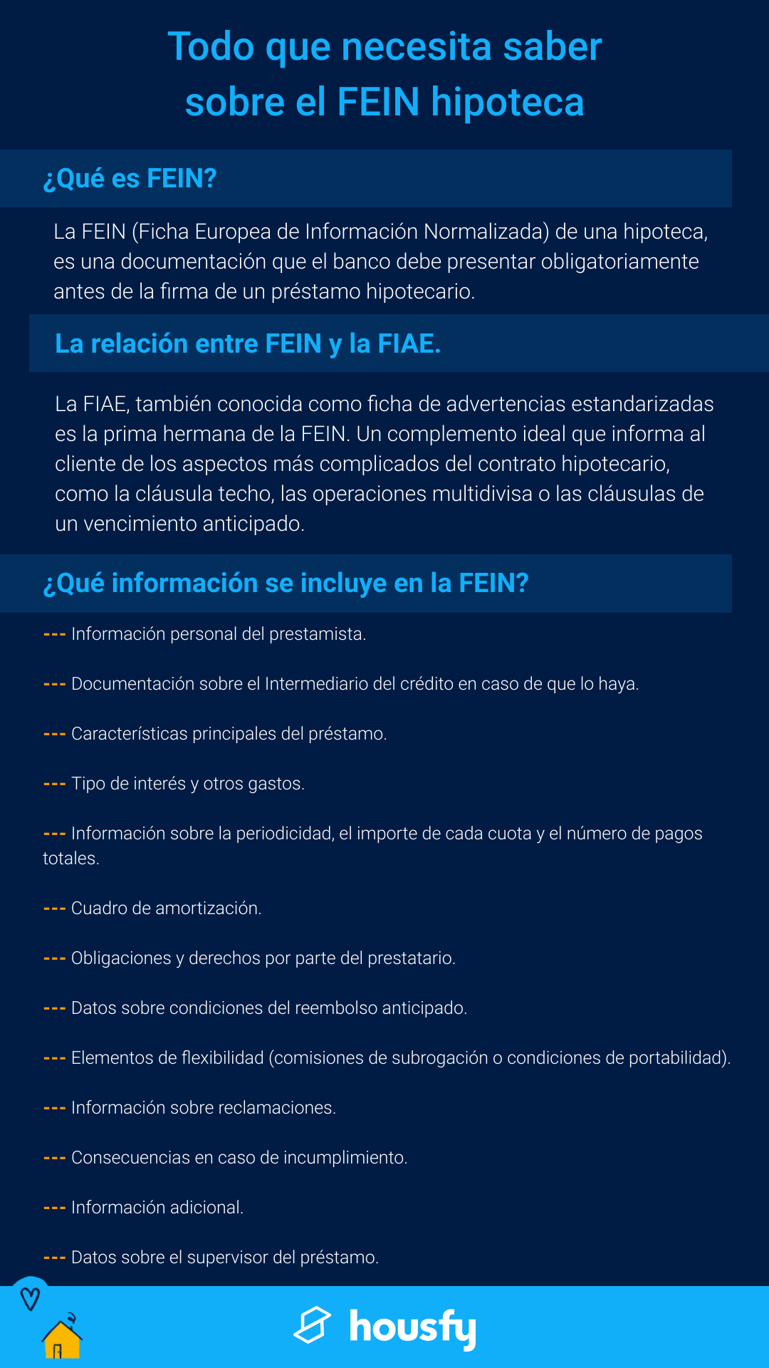 FEIN Hipoteca qu Es Y Para Qu Sirve Housfy