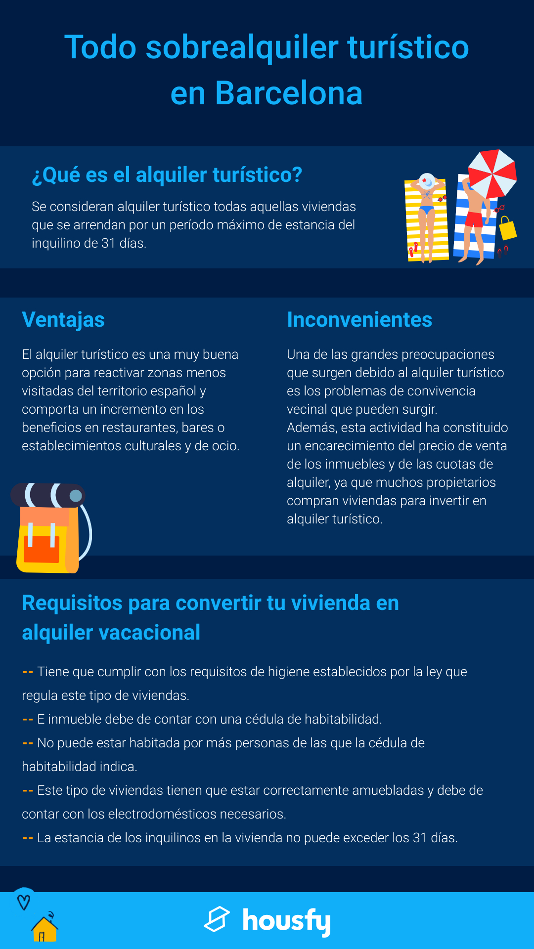 Alquiler turístico en Barcelona todo lo